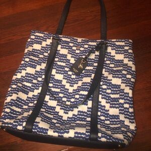 Kate Spade On Purpose North South Canvas Tote
